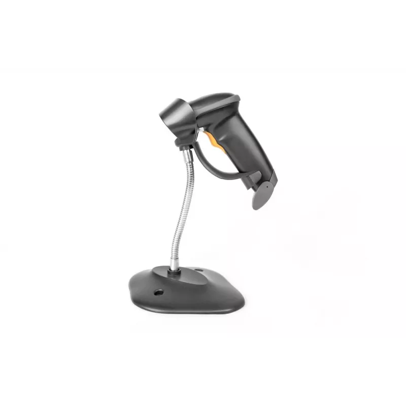 DIGITUS 2D Barcode Hand Scanner QR Code 2m USB-RJ45 kabelis with holder