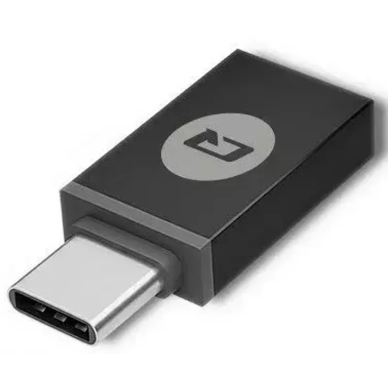 Kortelių skaitytuvas QOLTEC 50634 USB Type-C, ABS korpusas, 90×69 mm, 1,0 m laidas, juodas