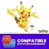 MEGA Pokémon statybinis rinkinys Pikachu (211 dalių) su 1 veikėjo figūrėle vaikams