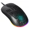 Gaming pelė DEFENDER SHEPARD GM-620L — optinė, ambidekstrinė/dešinei rankai, iki 12800 DPI, 6–7 mygtukai, USB Type-A, juoda, 1,7 m laidas