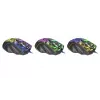 Gaming pelė DEFENDER BULLETSTORM GM-928 — optinė, 7200 DPI, ambidekstrinė, 6–7 mygtukai, USB Type-A, juoda