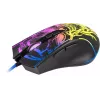 Gaming pelė DEFENDER BULLETSTORM GM-928 — optinė, 7200 DPI, ambidekstrinė, 6–7 mygtukai, USB Type-A, juoda