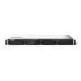 QNAP TS-435XEU NAS stelažinis (1U) Marvell CN9131 4 GB DDR4 0 TB QNAP QTS juoda, pilka
