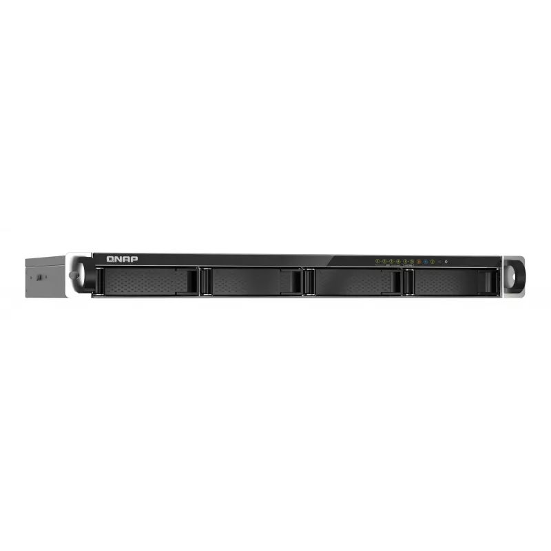 QNAP TS-435XEU NAS stelažinis (1U) Marvell CN9131 4 GB DDR4 0 TB QNAP QTS juoda, pilka
