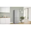 Šaldytuvas-šaldiklis Bosch Serie 4 KGN362IDF, laisvai pastatomas, 321 L bendras (218 L šaldytuvas / 103 L šaldiklis), nerūdijantis plienas, apatinis šaldiklis