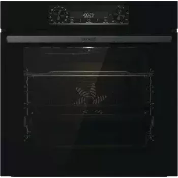 Įmontuojama orkaitė Gorenje BOS6737E06FBG — 77 l daugiafunkcė, EcoClean, garai, konvekcija, mechaninis valdymas, 59,5×59,5 cm, juoda