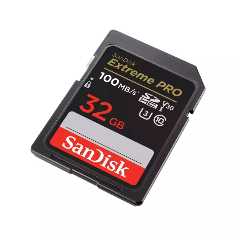 WESTERN DIGITAL Extreme PRO 32GB SDHC atminties kortelė 100MB/s 90MB/s UHS-I Class 10 U3 V30