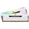CORSAIR atmintis 32GB DDR4 3200MHz C16 (2x16GB) Vengeance RGB Pro balta