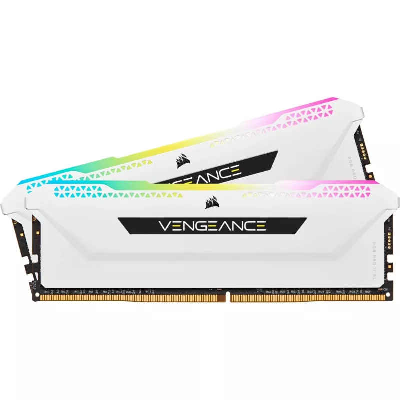 CORSAIR atmintis 32GB DDR4 3200MHz C16 (2x16GB) Vengeance RGB Pro balta