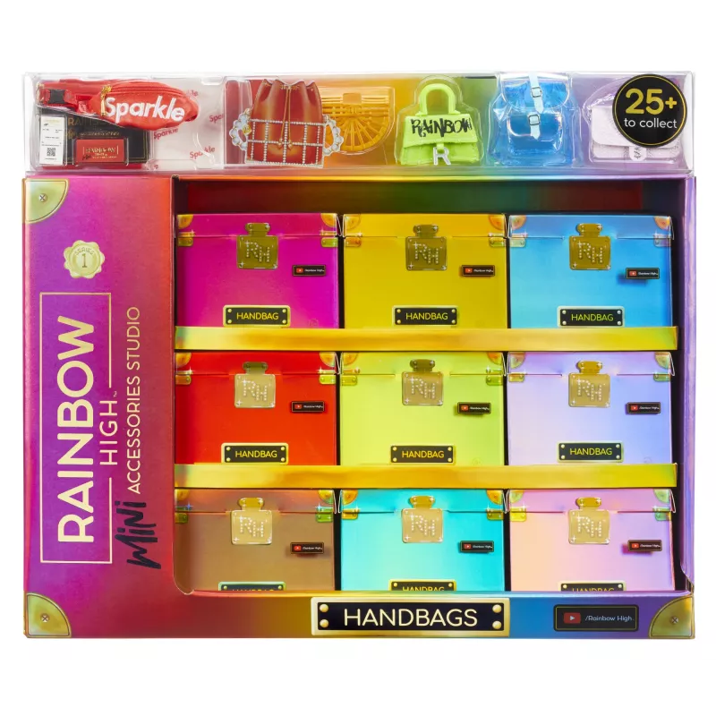 Rainbow High Accessories Studio Series 1, H Assortment in PDQ Doll bag