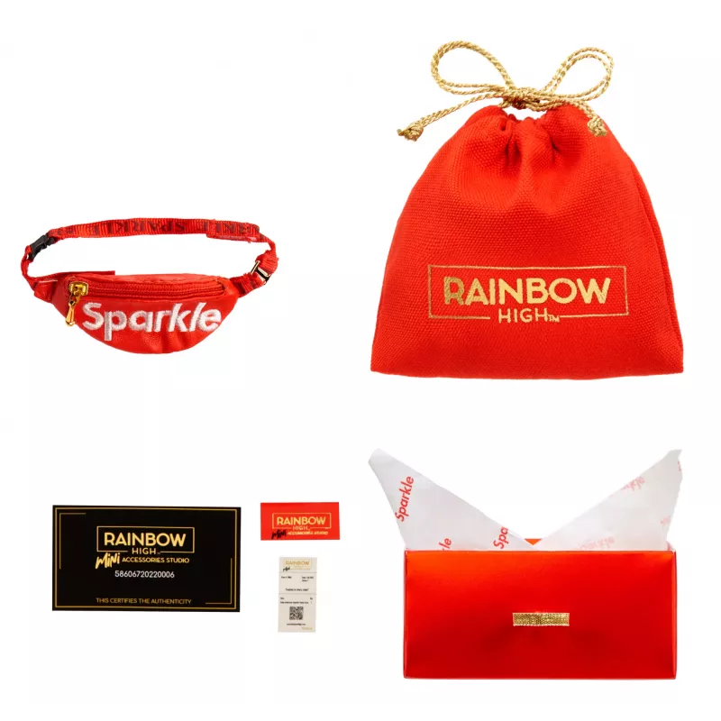 Rainbow High Accessories Studio Series 1, H Assortment in PDQ Doll bag
