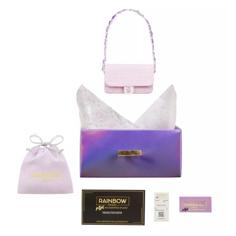 Rainbow High Accessories Studio Series 1, H Assortment in PDQ Doll bag