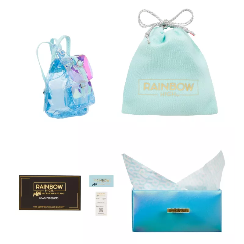 Rainbow High Accessories Studio Series 1, H Assortment in PDQ Doll bag