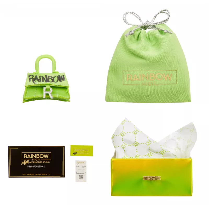 Rainbow High Accessories Studio Series 1, H Assortment in PDQ Doll bag