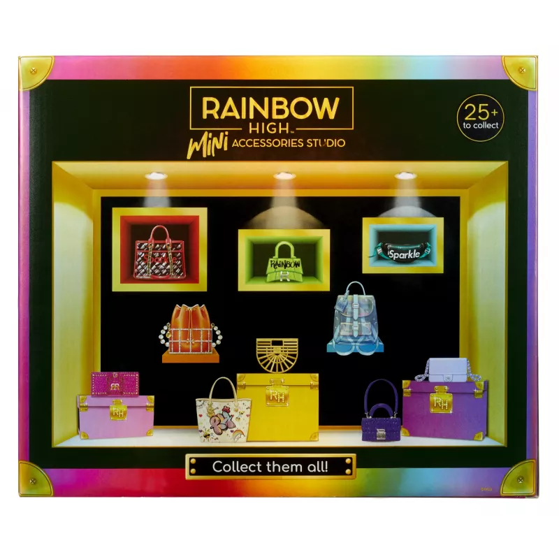 Rainbow High Accessories Studio Series 1, H Assortment in PDQ Doll bag