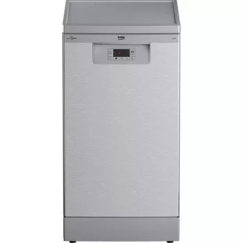 Siauras indaplovė Beko BDFS15020X, 10 komplektų, 45 cm, 47 dB, 5 programų, inverterinis variklis