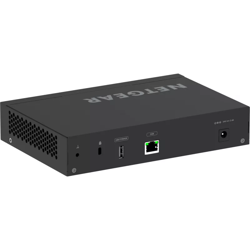 Valdomas jungiklis NETGEAR GSM4210PD-100EUS 8x1G PoE+ 110W 1xSFP