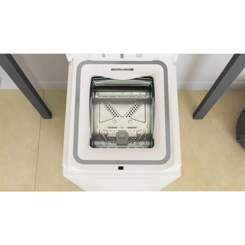 Whirlpool TDLR 6040L PL/N laisvai pastatoma viršutinio pakrovimo skalbimo mašina, 6 kg, 1000 aps./min., balta