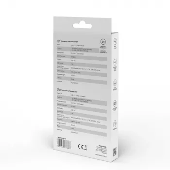 USB-C šakotuvas SAVIO AK-57 su 3× USB-A, RJ-45 Gigabit Ethernet (5000 Mbit/s), aliuminio pilka
