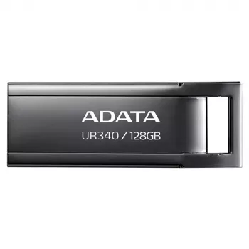 USB atmintinė ADATA UR340 128 GB USB Type-A 3.2 Gen 2, metalinis korpusas, juoda