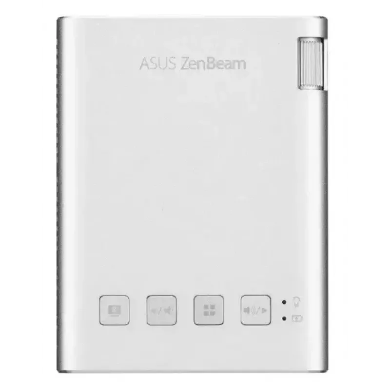 ASUS ZenBeam E1R standartinio atstumo projektorius 200 ANSI liumenų LED WVGA (854x480) sidabrinis