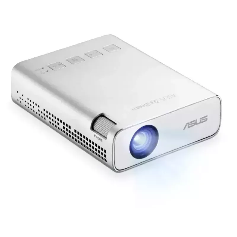 ASUS ZenBeam E1R standartinio atstumo projektorius 200 ANSI liumenų LED WVGA (854x480) sidabrinis
