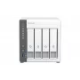 QNAP TS-433 NAS bokštas ARM Cortex-A55 4 GB 0 TB QNAP QTS Baltas