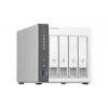 QNAP TS-433 NAS bokštas ARM Cortex-A55 4 GB 0 TB QNAP QTS Baltas