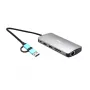 i-tec USB 3.0 USB-C/Thunderbolt 3x Display Metal Nano Dock su LAN + Power Delivery 100 W