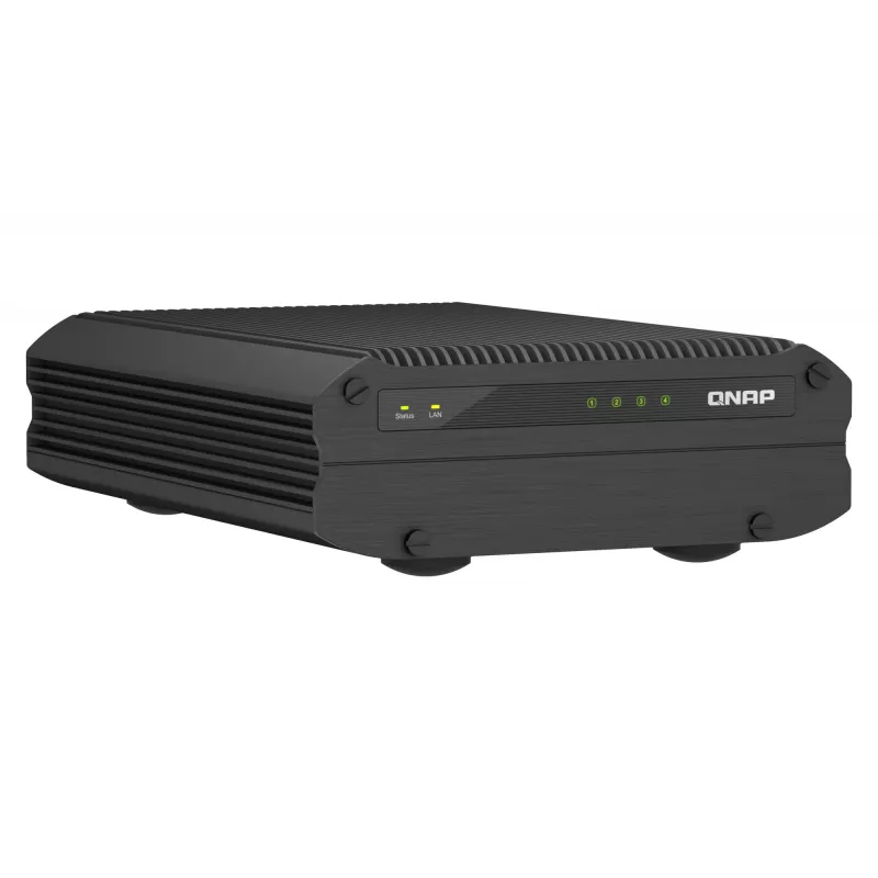 QNAP TS-I410X NAS bokštinis Intel Atom® x6425E 8 GB 0 TB QNAP QTS juodas