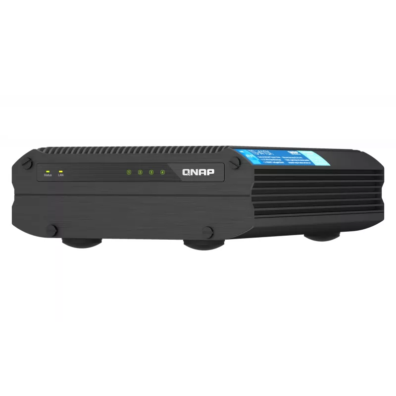 QNAP TS-I410X NAS bokštinis Intel Atom® x6425E 8 GB 0 TB QNAP QTS juodas