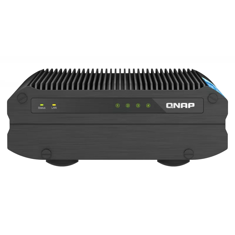 QNAP TS-I410X NAS bokštinis Intel Atom® x6425E 8 GB 0 TB QNAP QTS juodas