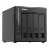 QNAP TS-453E NAS bokštinis Intel® Celeron® J6412 8 GB 0 TB QNAP QTS Juoda