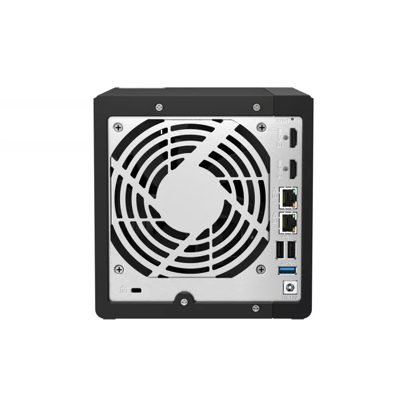 QNAP TS-453E NAS bokštinis Intel® Celeron® J6412 8 GB 0 TB QNAP QTS Juoda