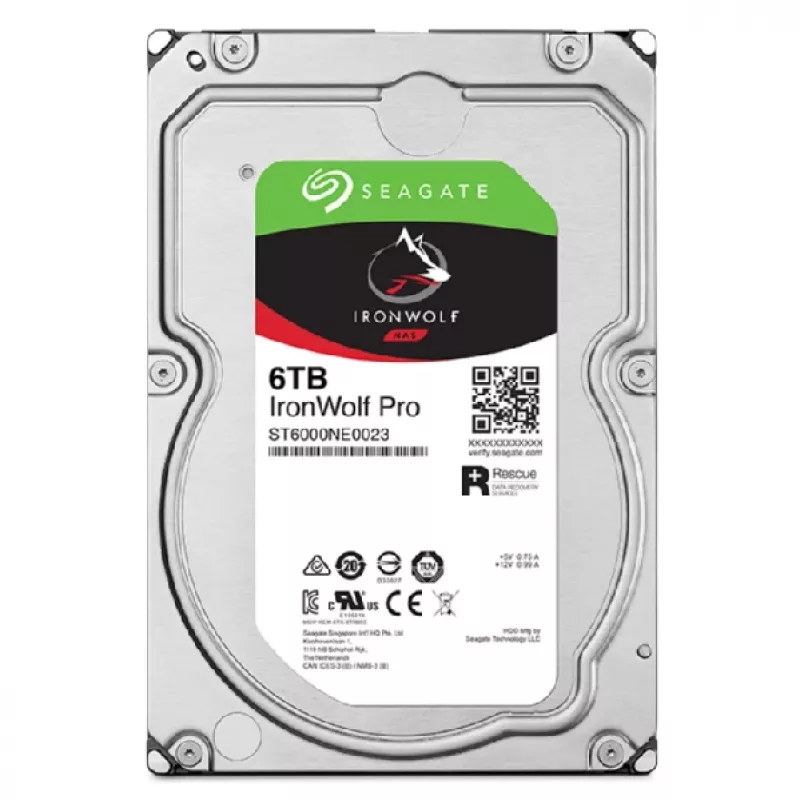Seagate IronWolf Pro ST6000NT001 vidinis kietasis diskas 6 TB 7200 RPM 256 MB 3.5 colio