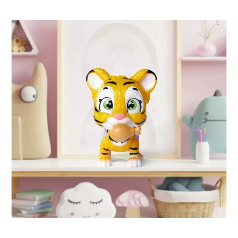 Kolekcinė figūrėlė SIMBA Tigras (modelis 105953575) — maža detalizuota gyvūno figūrėlė
