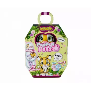 Kolekcinė figūrėlė SIMBA Tigras (modelis 105953575) — maža detalizuota gyvūno figūrėlė