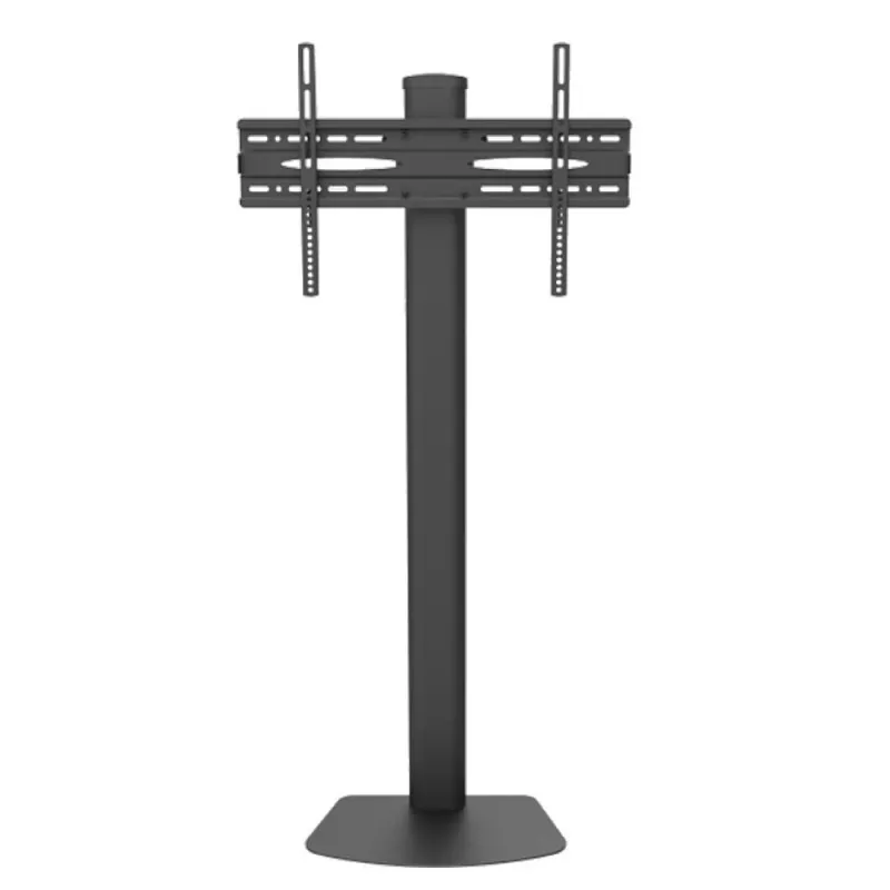 Ant grindų stovintis televizoriaus laikiklis TECHLY ICA-TR27 32–55 colių (81,3–139,7 cm), VESA 100x100–600x400, pakreipimas -15–0°, maks. apkrova 40 kg, juodas