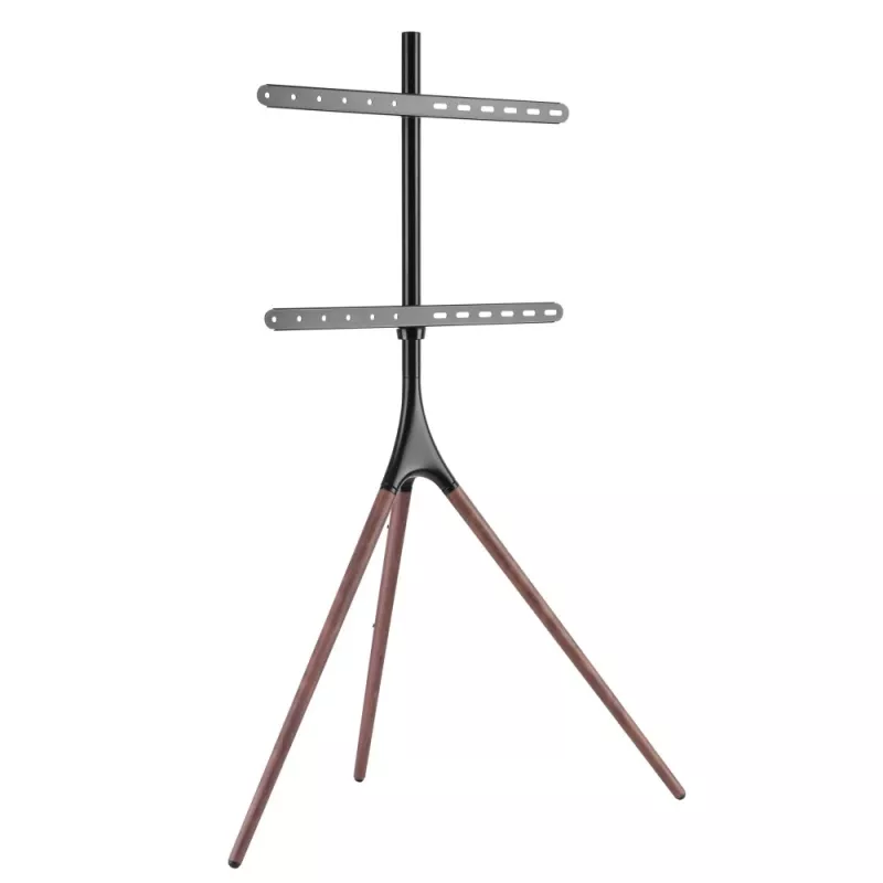 Grindinis televizoriaus laikiklis TECHLY ICA-TR18SAM 45–65 colių (114,3–165,1 cm), VESA 200x200–600x400, talpa 32 kg, riešutmedžio spalvos