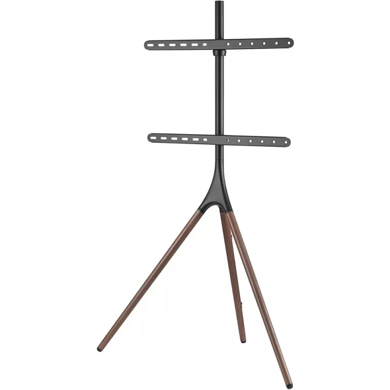 Grindinis televizoriaus laikiklis TECHLY ICA-TR18SAM 45–65 colių (114,3–165,1 cm), VESA 200x200–600x400, talpa 32 kg, riešutmedžio spalvos