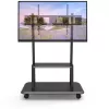Nešiojamas grindų stovas TECHLY Signage Display Mount ICA-TR31 55–120 colių ekranams, VESA 1200x600, maks. apkrova 150 kg, juodas
