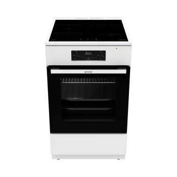 Gorenje GEIT5C60WPG Laisvai pastatoma viryklė elektrinė indukcinė kaitlentė balta