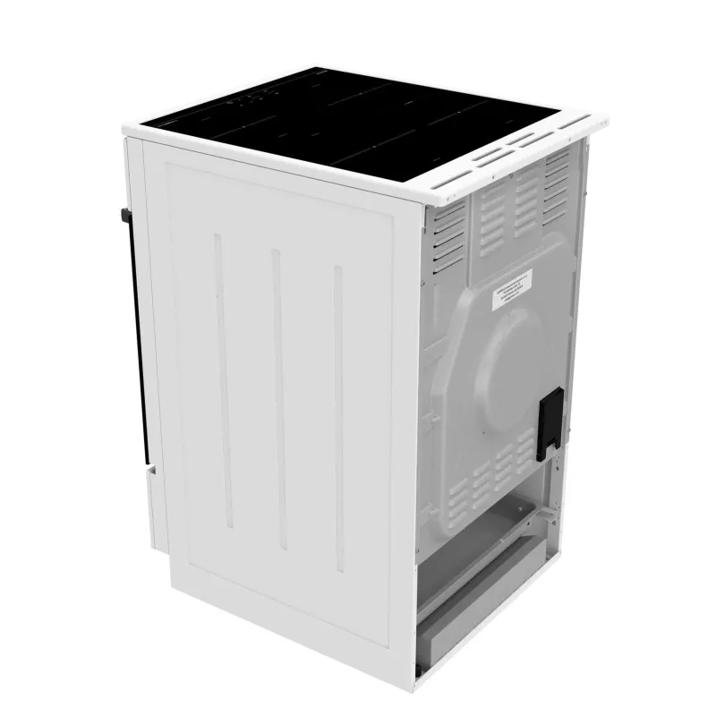 Gorenje GEIT5C60WPG Laisvai pastatoma viryklė elektrinė indukcinė kaitlentė balta