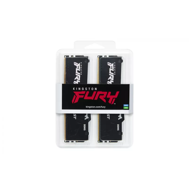 Kingston Technology FURY Beast 32GB 5600MT/s DDR5 CL36 DIMM (2 rinkinys) RGB