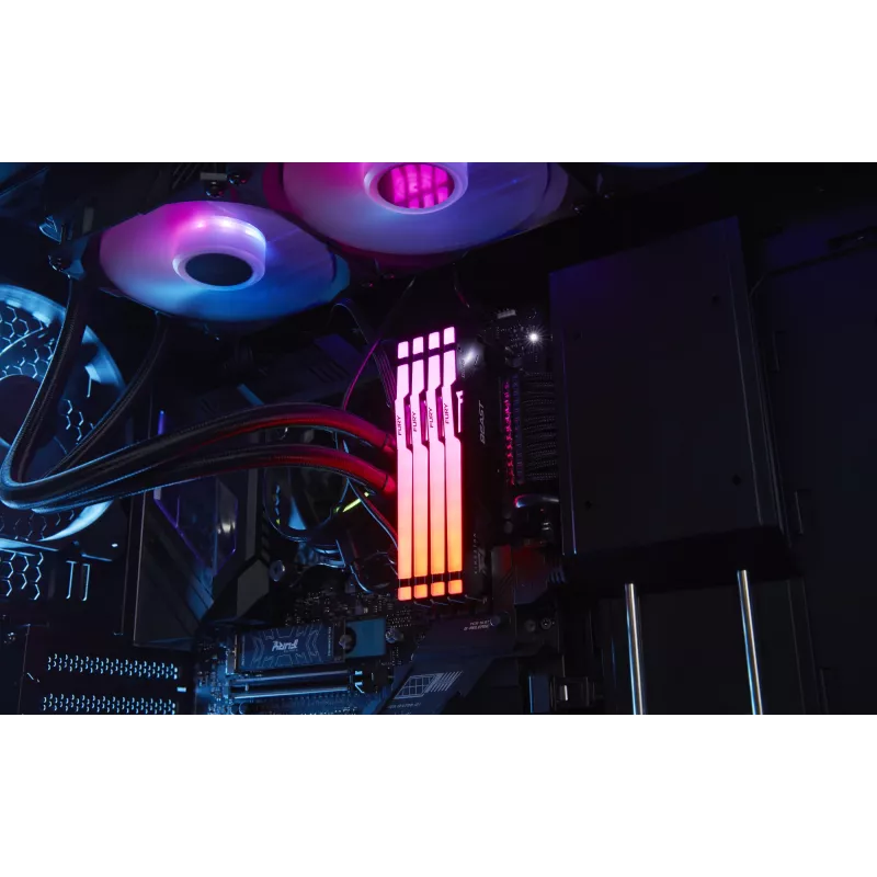 Kingston Technology FURY Beast 32GB 5600MT/s DDR5 CL36 DIMM (2 rinkinys) RGB