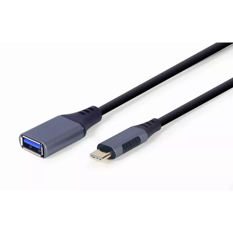 GEMBIRD USB 3.0 OTG Type-C į USB Type-A kabelis (CM/AF), kosminė pilka