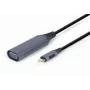 GEMBIRD USB Type-C į VGA ekrano adapteris, 15 cm, kosminės pilkos spalvos
