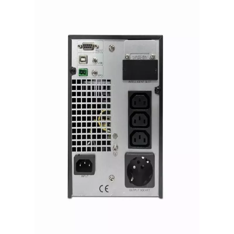 Gembird EG-UPSO-1000 UPS dvigubos konversijos 1 kVA 900 W 4 kintamosios srovės lizdai