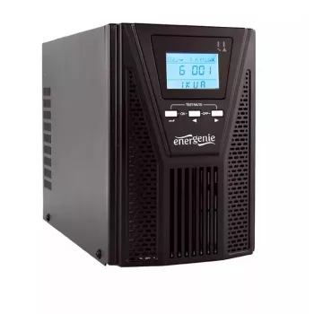 Gembird EG-UPSO-1000 UPS dvigubos konversijos 1 kVA 900 W 4 kintamosios srovės lizdai