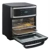 Karšto oro gruzdintuvė orkaitė Adler AD 6309 13 L 2500 W juoda/sidabrinė, jutiklinis valdymas, rotiserija